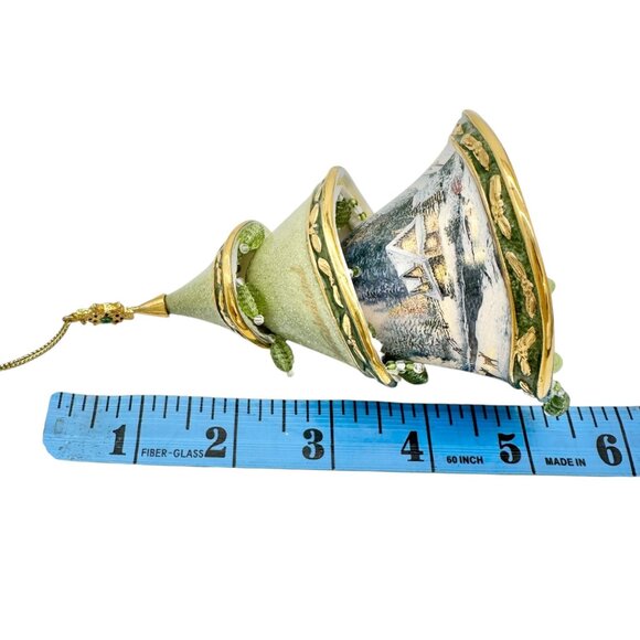 Thomas Kinkade 2005 Bradford Edition Heirloom Classic Winter Wonderland Ornament - Picture 9 of 9